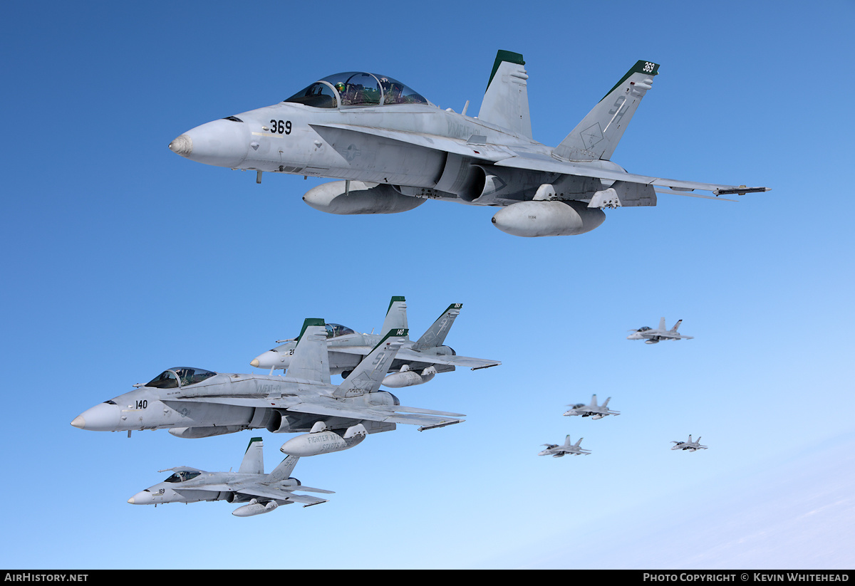 Aircraft Photo of 164690 | McDonnell Douglas F/A-18D Hornet | USA - Marines | AirHistory.net #656903