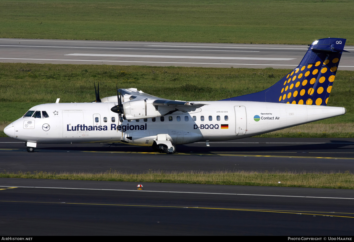 Aircraft Photo of D-BQQQ | ATR ATR-42-500 | Lufthansa Regional | AirHistory.net #656915