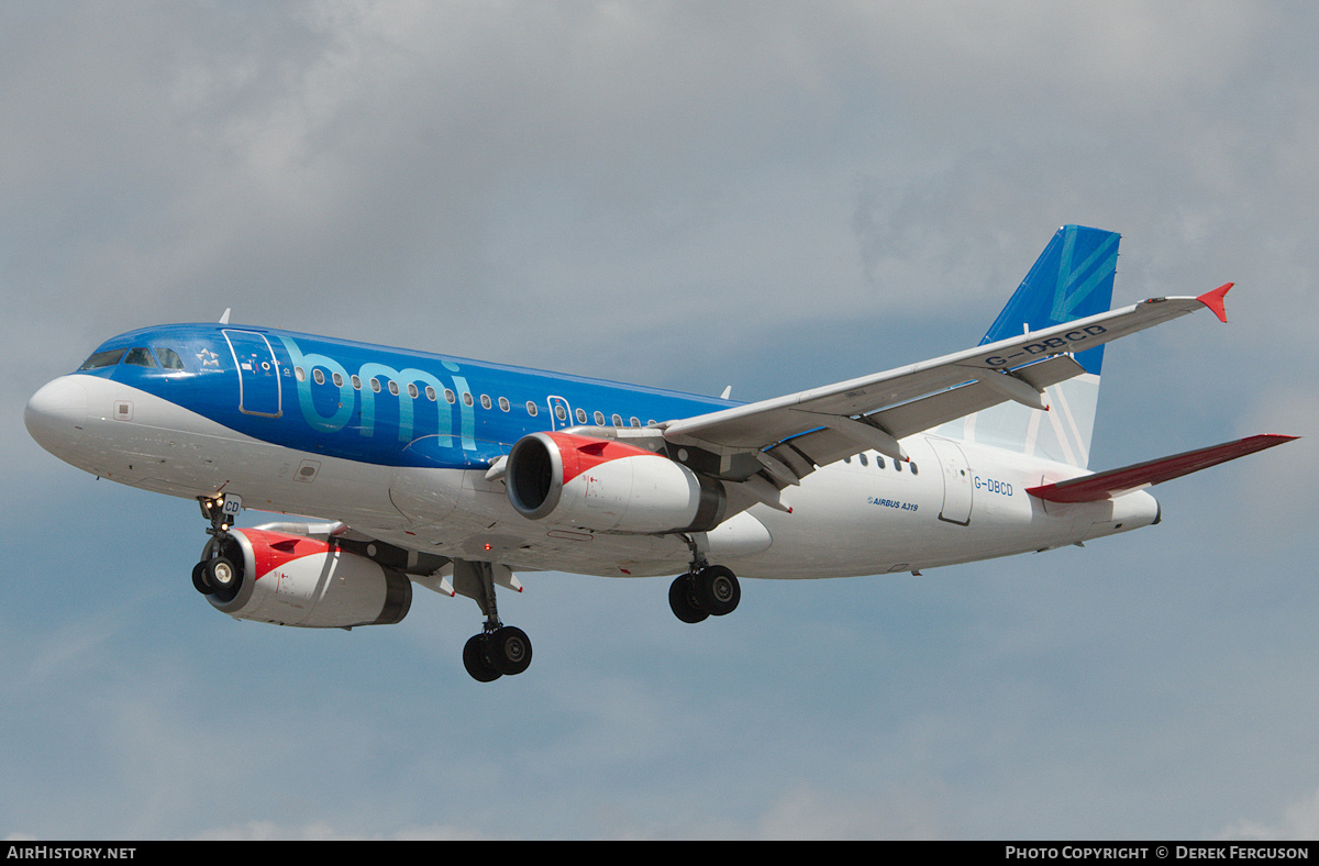 Aircraft Photo of G-DBCD | Airbus A319-131 | BMI - British Midland International | AirHistory.net #656920