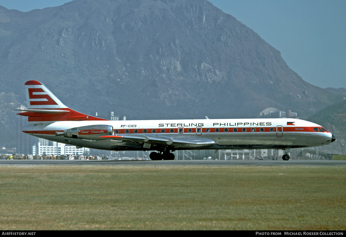 Aircraft Photo of RP-C123 | Sud SE-210 Caravelle 10B3 Super B | Sterling Philippines Airways | AirHistory.net #656966