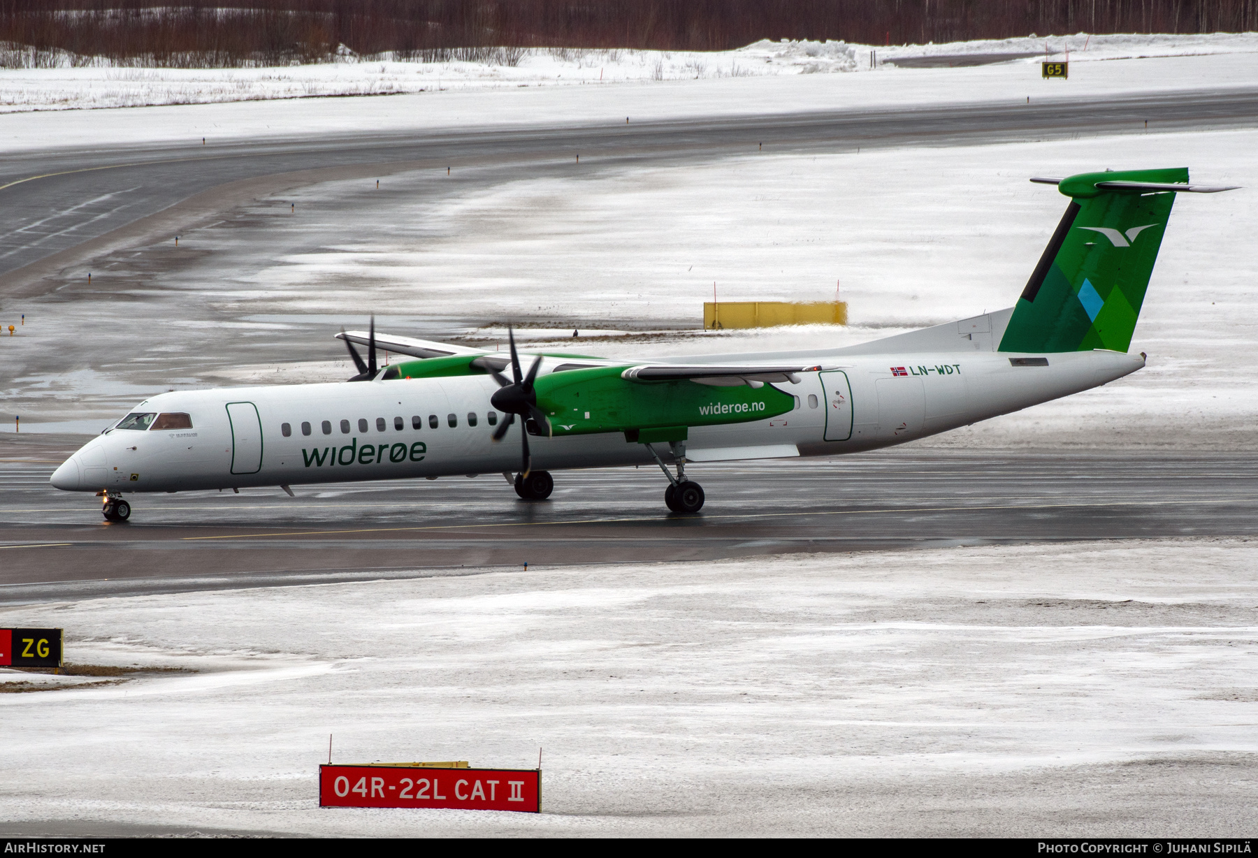 Aircraft Photo of LN-WDT | Bombardier DHC-8-402 Dash 8 | Widerøe | AirHistory.net #656967