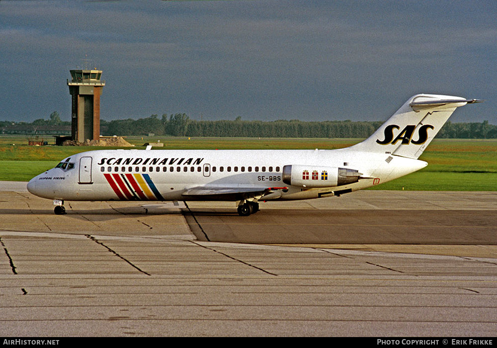 Aircraft Photo of SE-DBS | McDonnell Douglas DC-9-21 | Scandinavian Airlines - SAS | AirHistory.net #656974