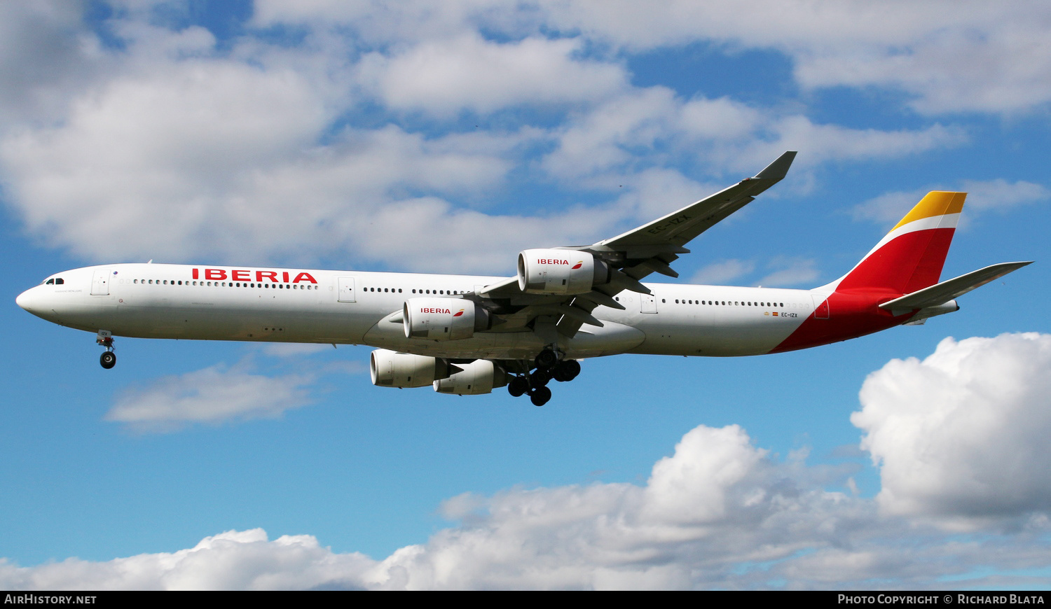 Aircraft Photo of EC-IZX | Airbus A340-642 | Iberia | AirHistory.net #656983