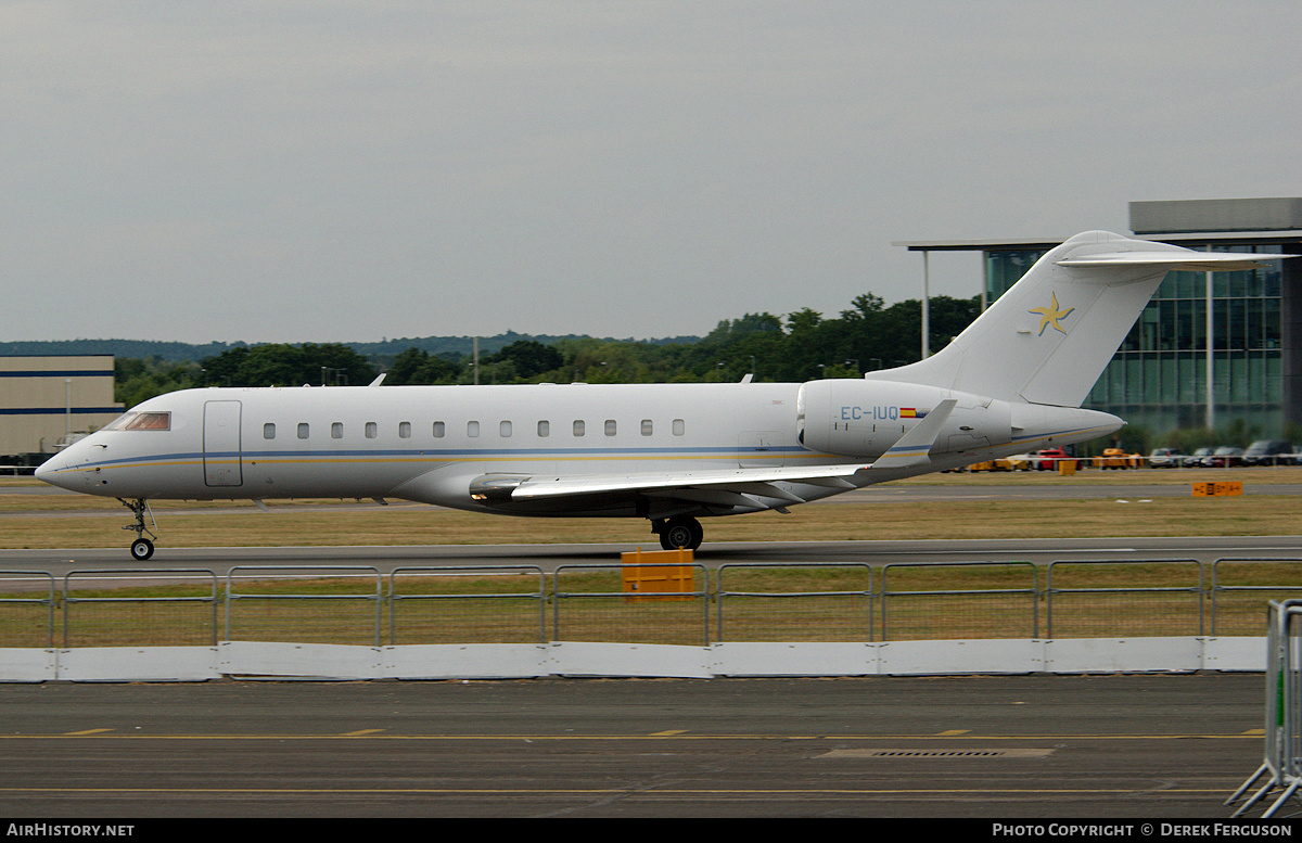 Aircraft Photo of EC-IUQ | Bombardier Global Express (BD-700-1A10) | AirHistory.net #656985