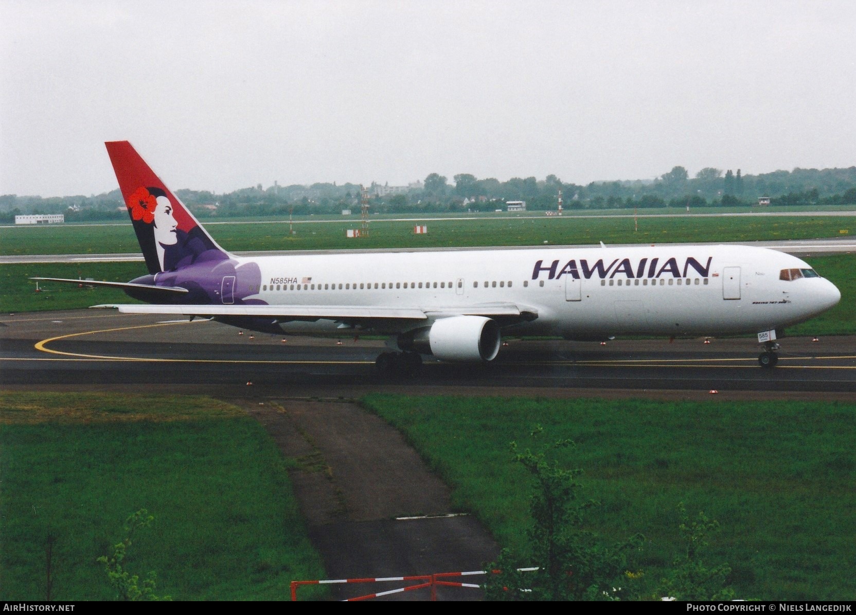 Aircraft Photo of N585HA | Boeing 767-3G5/ER | Hawaiian Airlines | AirHistory.net #656987