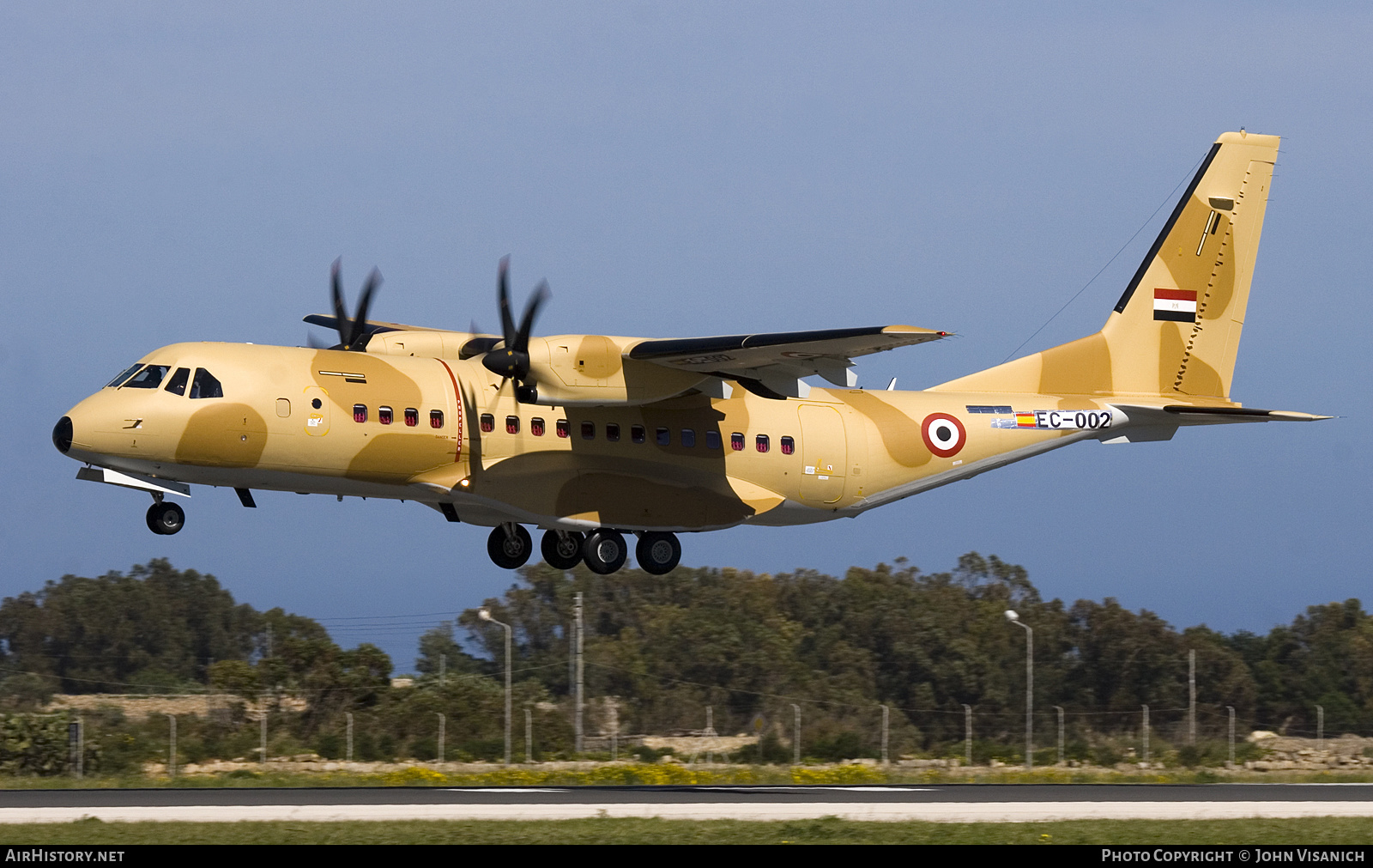 Aircraft Photo of EC-002 | CASA C295M | Egypt - Air Force | AirHistory.net #656992