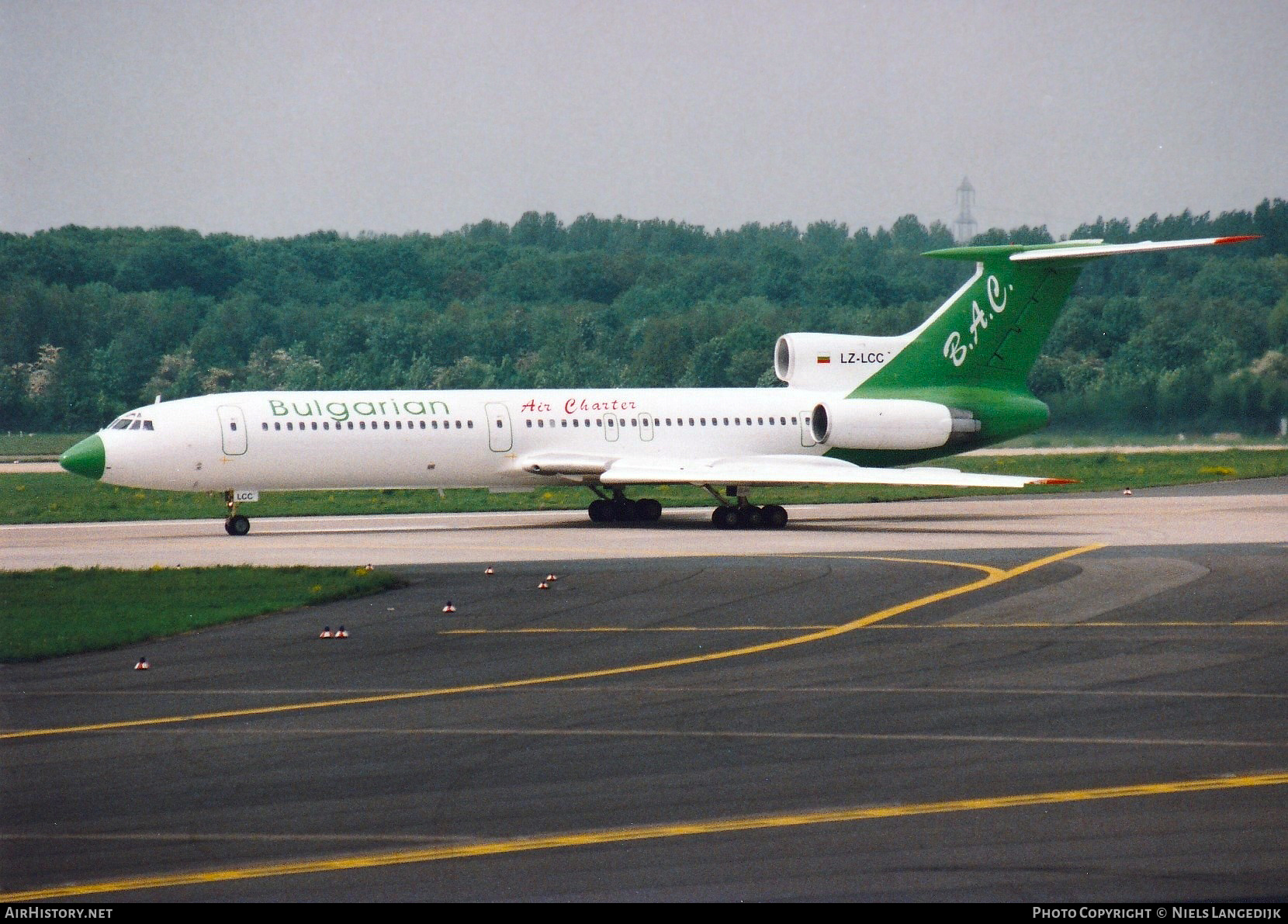 Aircraft Photo of LZ-LCC | Tupolev Tu-154M | Bulgarian Air Charter | AirHistory.net #656995