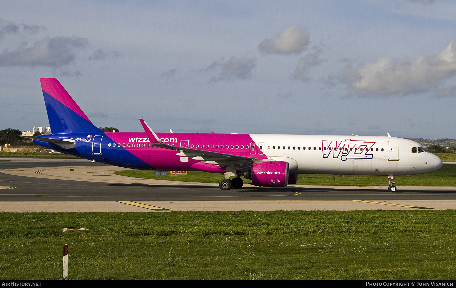 Aircraft Photo of 9H-WAJ | Airbus A321-271NX | Wizz Air | AirHistory.net #656996