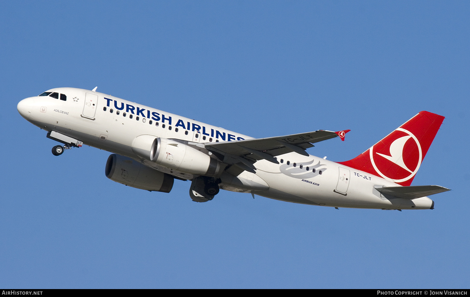 Aircraft Photo of TC-JLT | Airbus A319-132 | Turkish Airlines | AirHistory.net #656998