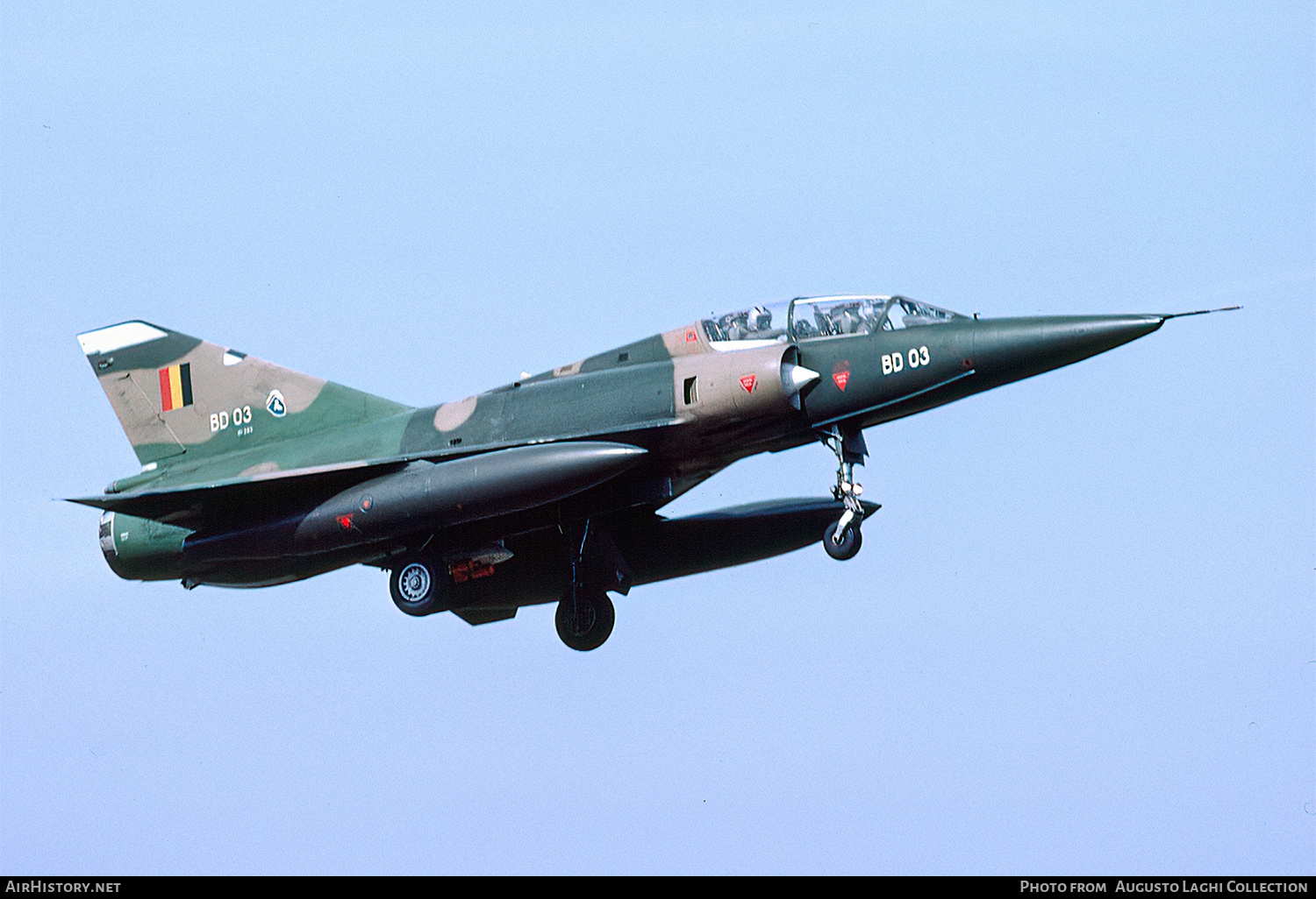 Aircraft Photo of BD03 | Dassault Mirage 5BD | Belgium - Air Force | AirHistory.net #657002