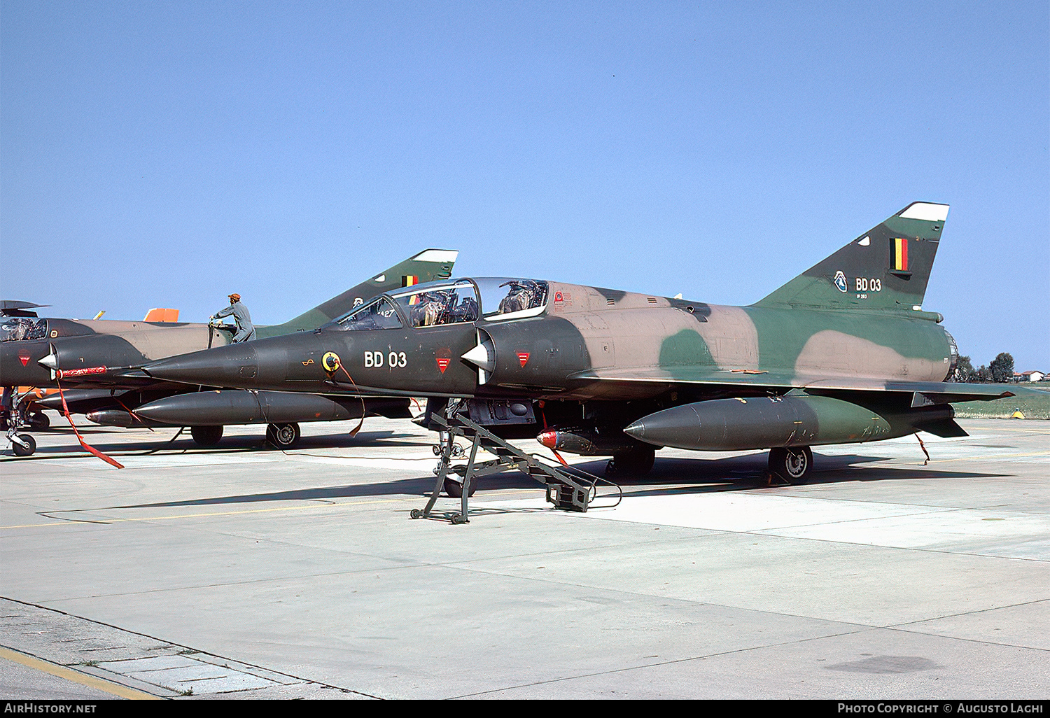 Aircraft Photo of BD03 | Dassault Mirage 5BD | Belgium - Air Force | AirHistory.net #657005