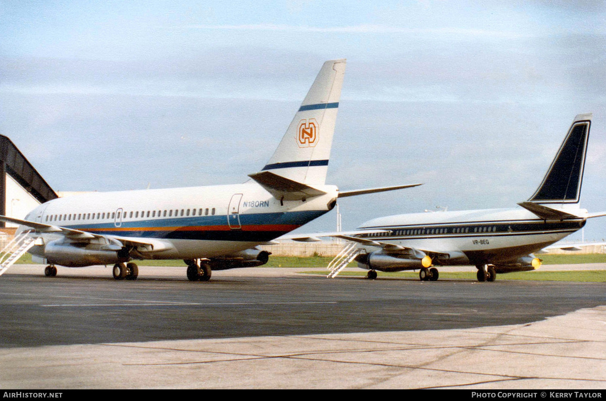 Aircraft Photo of N180RN | Boeing 737-2W8/Adv | NOGA Import | AirHistory.net #657006