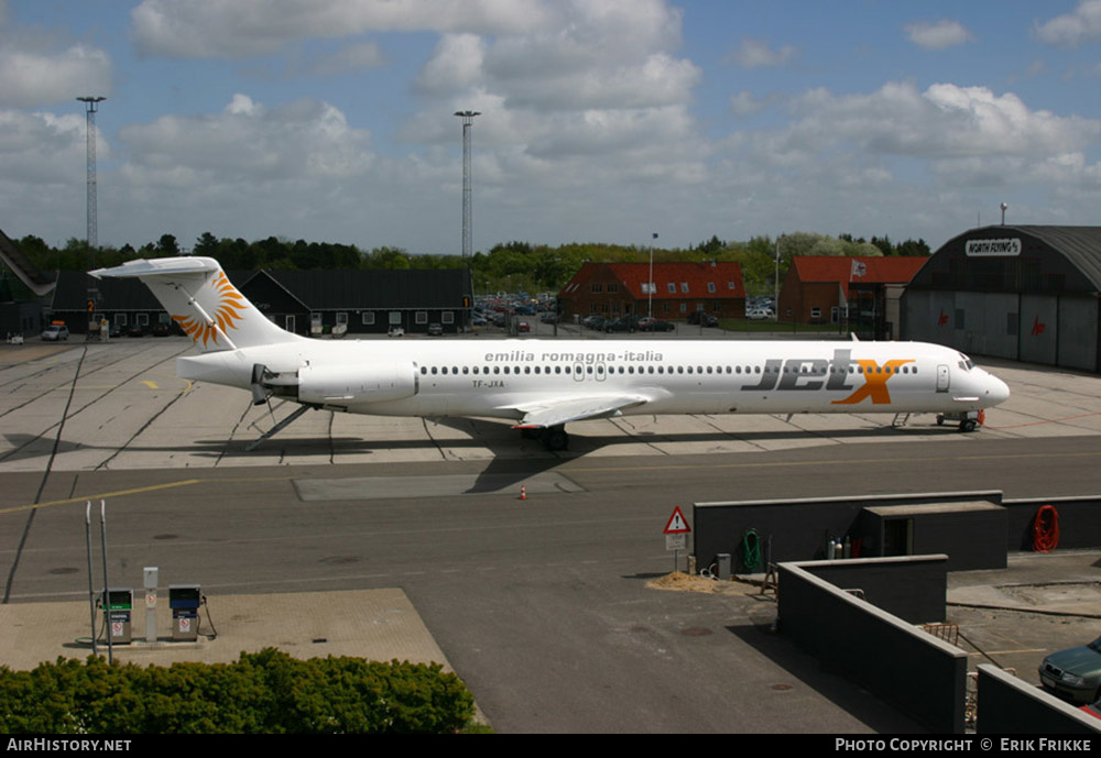 Aircraft Photo of TF-JXA | McDonnell Douglas MD-82 (DC-9-82) | JetX | AirHistory.net #657008