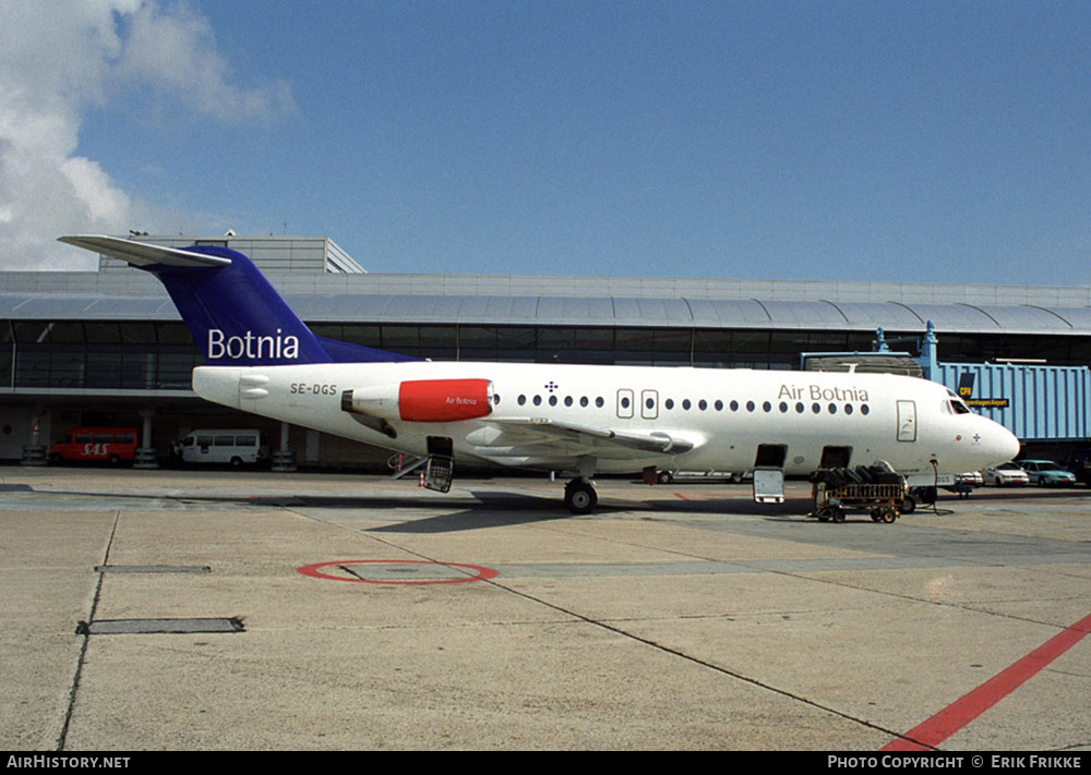Aircraft Photo of SE-DGS | Fokker F28-4000 Fellowship | Air Botnia | AirHistory.net #657011