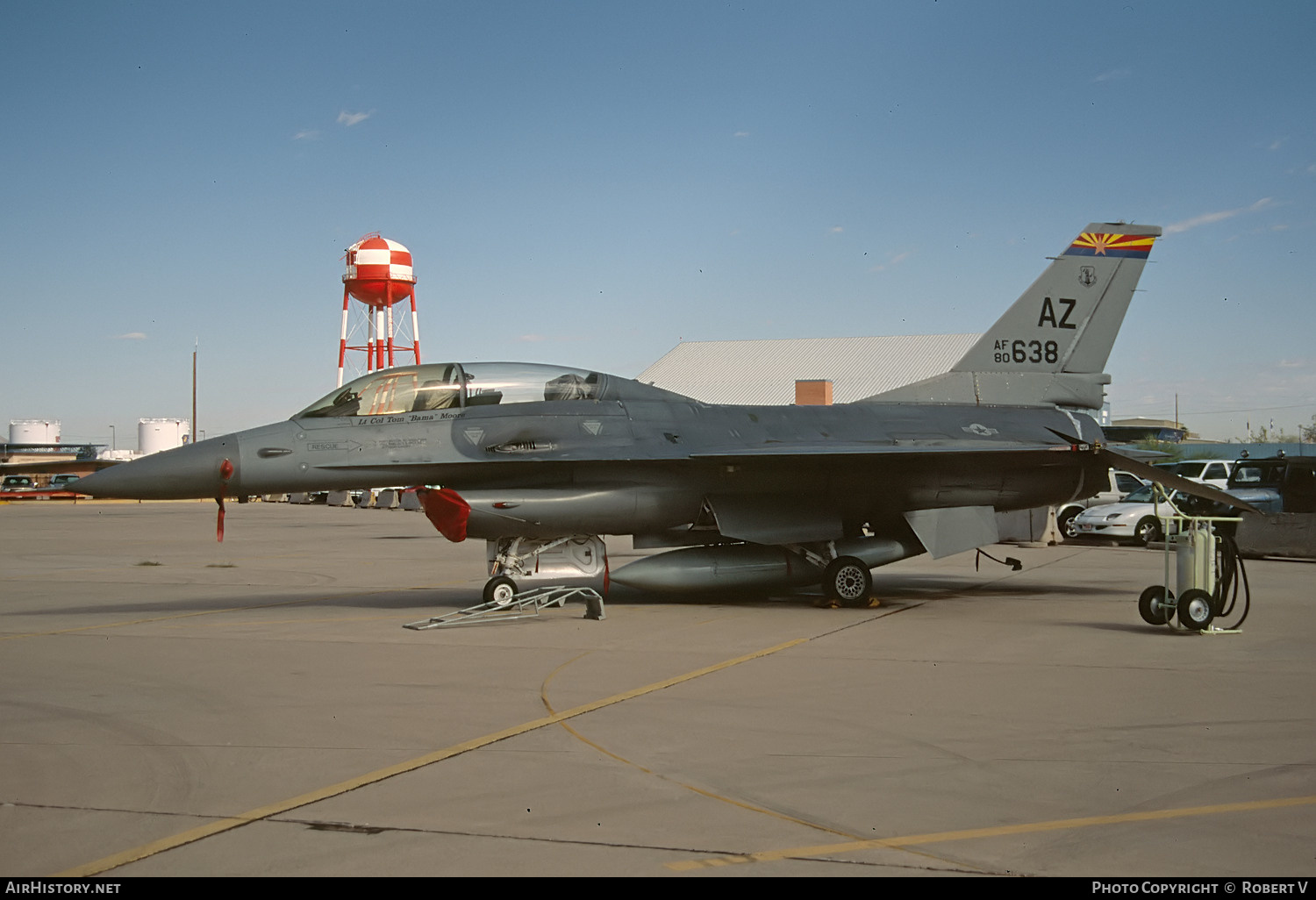 Aircraft Photo of 80-0638 / AF80-638 | General Dynamics F-16B Fighting Falcon | USA - Air Force | AirHistory.net #657021