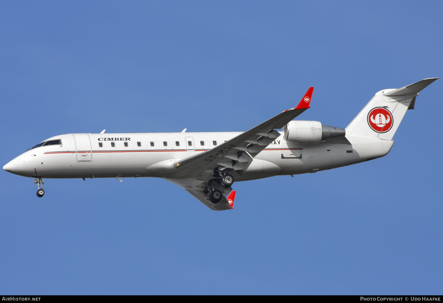 Aircraft Photo of OY-MAV | Bombardier CRJ-200LR (CL-600-2B19) | Cimber Air | AirHistory.net #657023