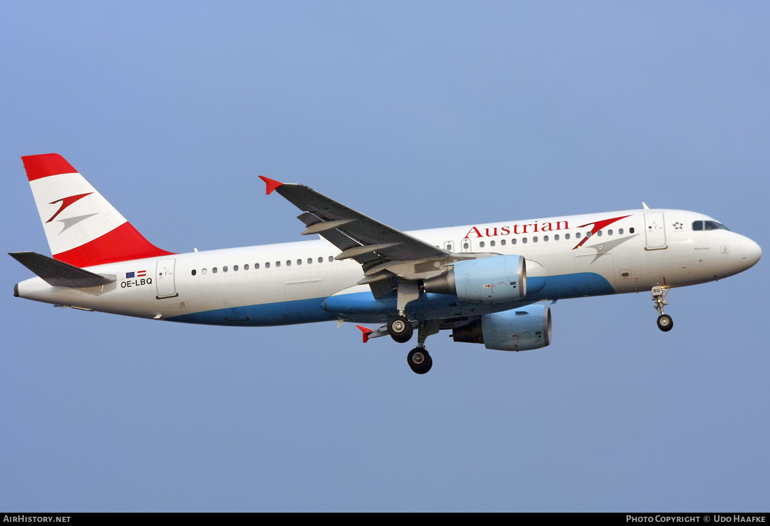 Aircraft Photo of OE-LBQ | Airbus A320-214 | Austrian Airlines | AirHistory.net #657029