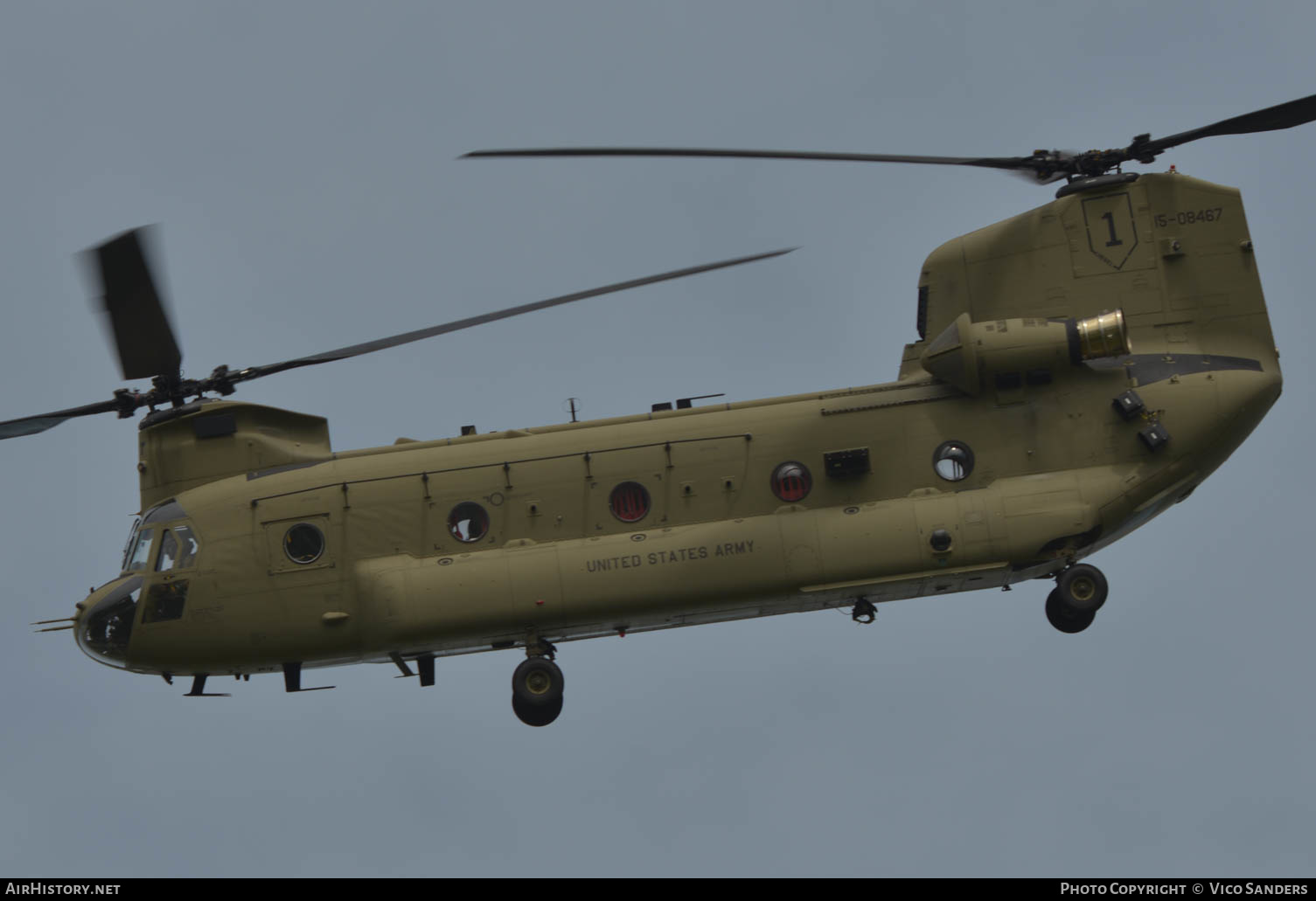Aircraft Photo of 15-8467 | Boeing CH-47F Chinook (414) | USA - Army | AirHistory.net #657065