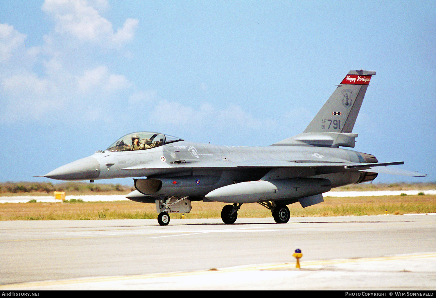Aircraft Photo of 81-0791 / AF81-791 | General Dynamics F-16A/ADF Fighting Falcon | USA - Air Force | AirHistory.net #657068