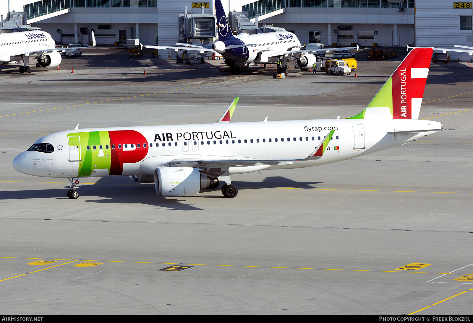 Aircraft Photo of CS-TVI | Airbus A320-251N | TAP Air Portugal | AirHistory.net #657082