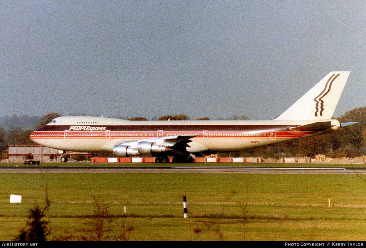 Aircraft Photo of N602PE | Boeing 747-227B | PeoplExpress | AirHistory.net #657104