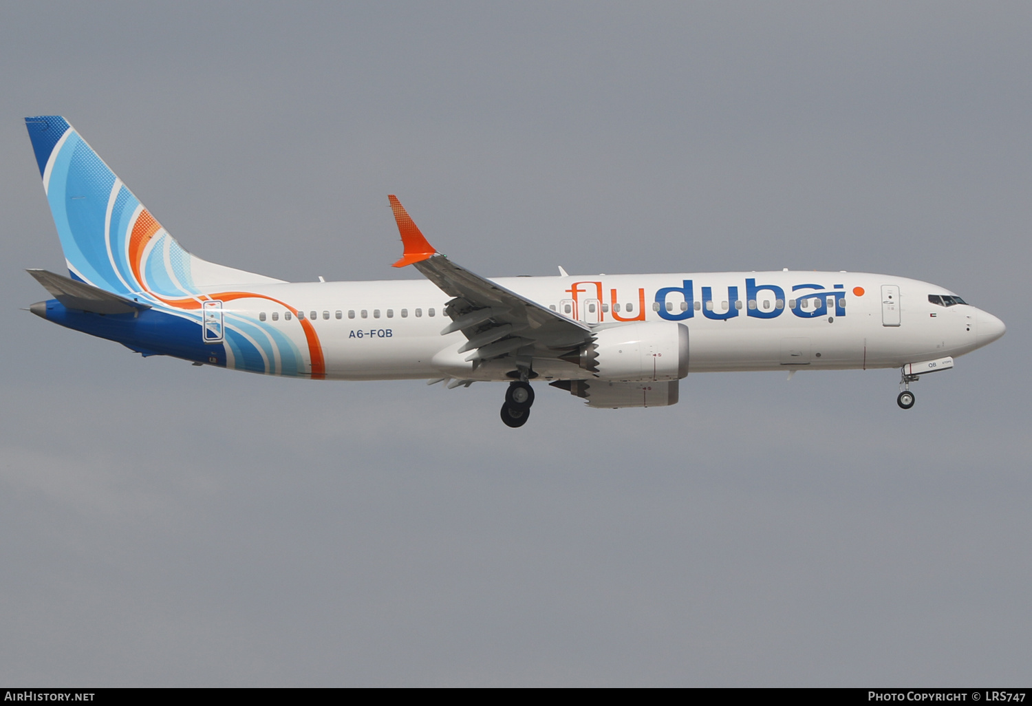 Aircraft Photo of A6-FQB | Boeing 737-8 Max 8 | Flydubai | AirHistory.net #657116