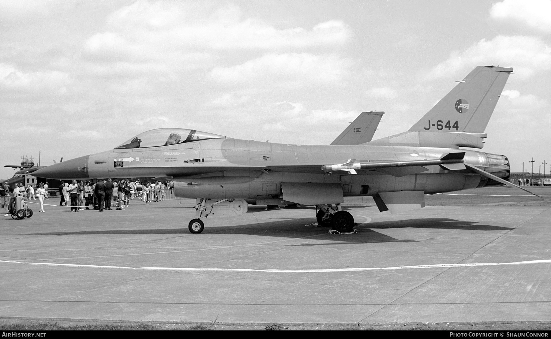 Aircraft Photo of J-644 | General Dynamics F-16A(R) Fighting Falcon | Netherlands - Air Force | AirHistory.net #657127