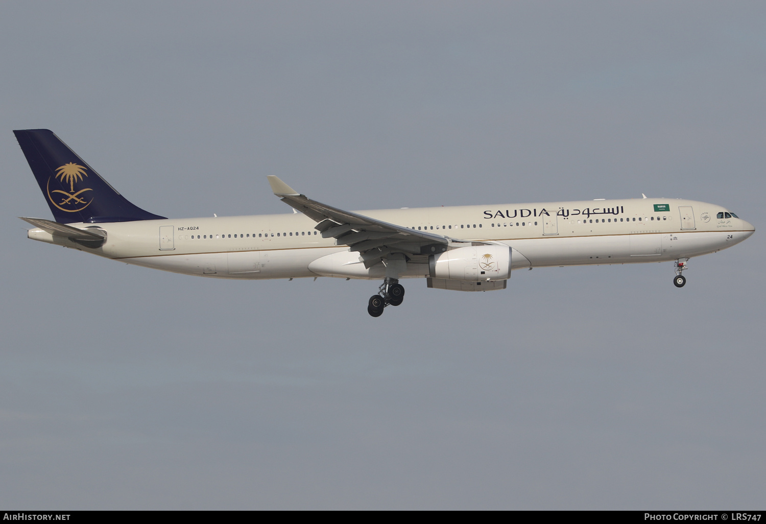 Aircraft Photo of HZ-AQ24 | Airbus A330-343E | Saudia - Saudi Arabian Airlines | AirHistory.net #657142