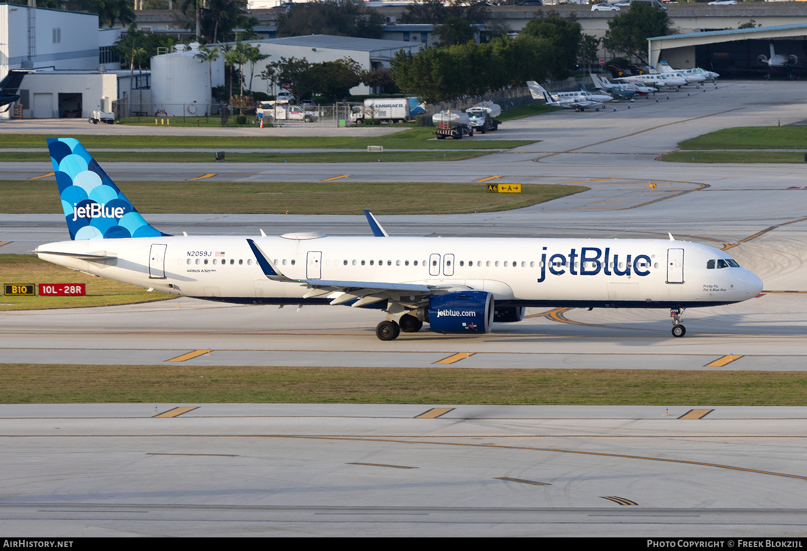 Aircraft Photo of N2059J | Airbus A321-271NX | JetBlue Airways | AirHistory.net #657151