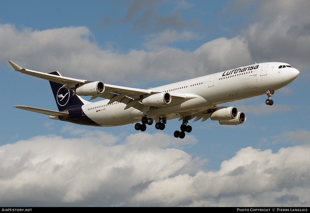 Aircraft Photo of D-AIFE | Airbus A340-313 | Lufthansa | AirHistory.net #657162