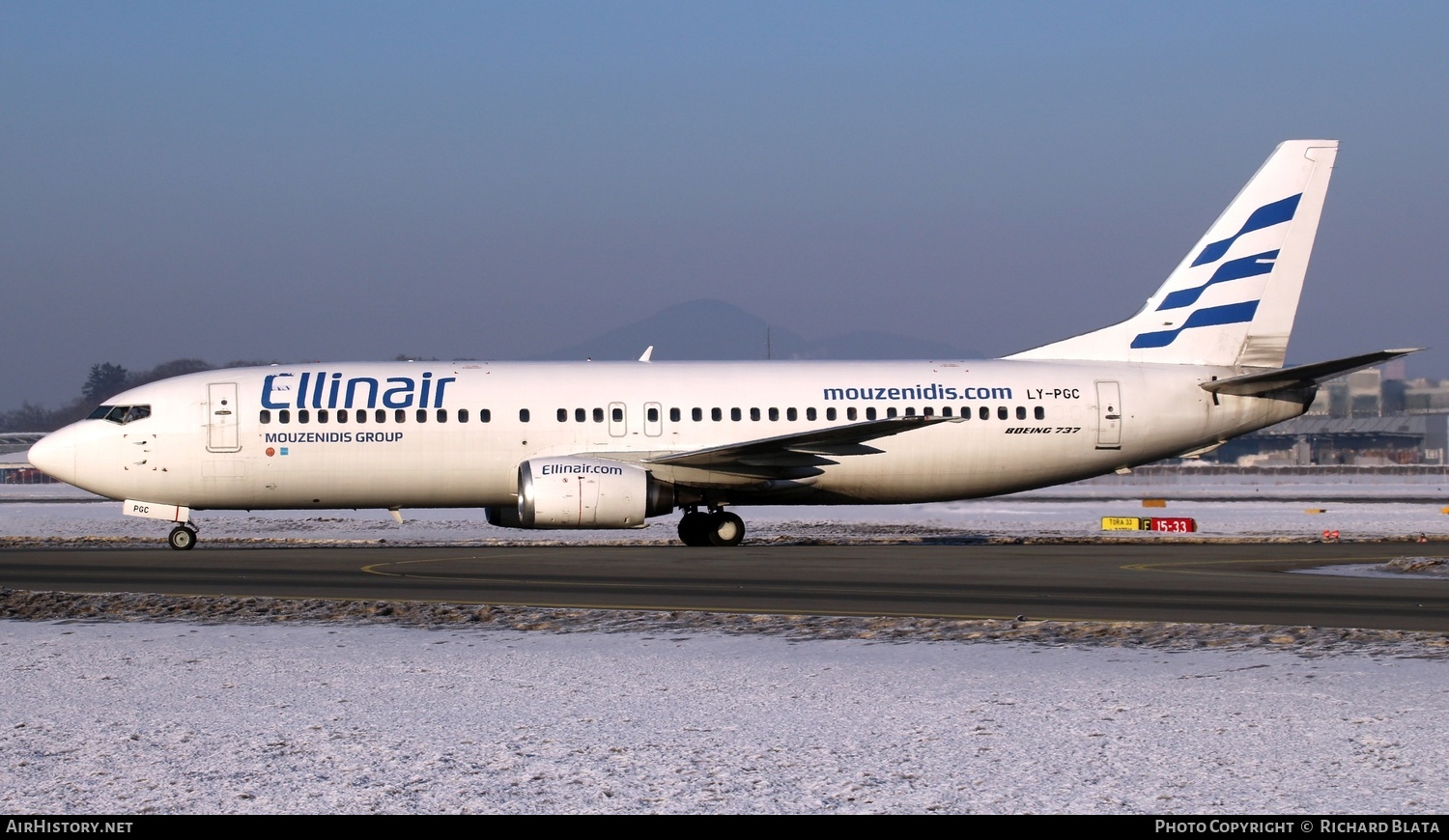 Aircraft Photo of LY-PGC | Boeing 737-4S3 | Ellinair | AirHistory.net #657163