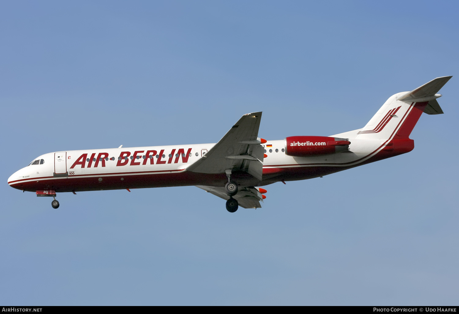 Aircraft Photo of D-AGPQ | Fokker 100 (F28-0100) | Air Berlin | AirHistory.net #657165
