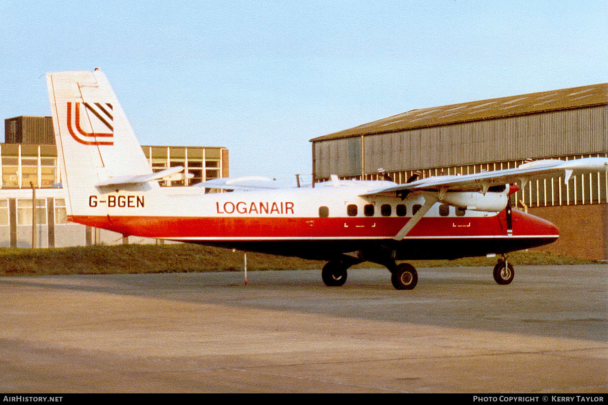 Aircraft Photo of G-BGEN | De Havilland Canada DHC-6-300 Twin Otter | Loganair | AirHistory.net #657178