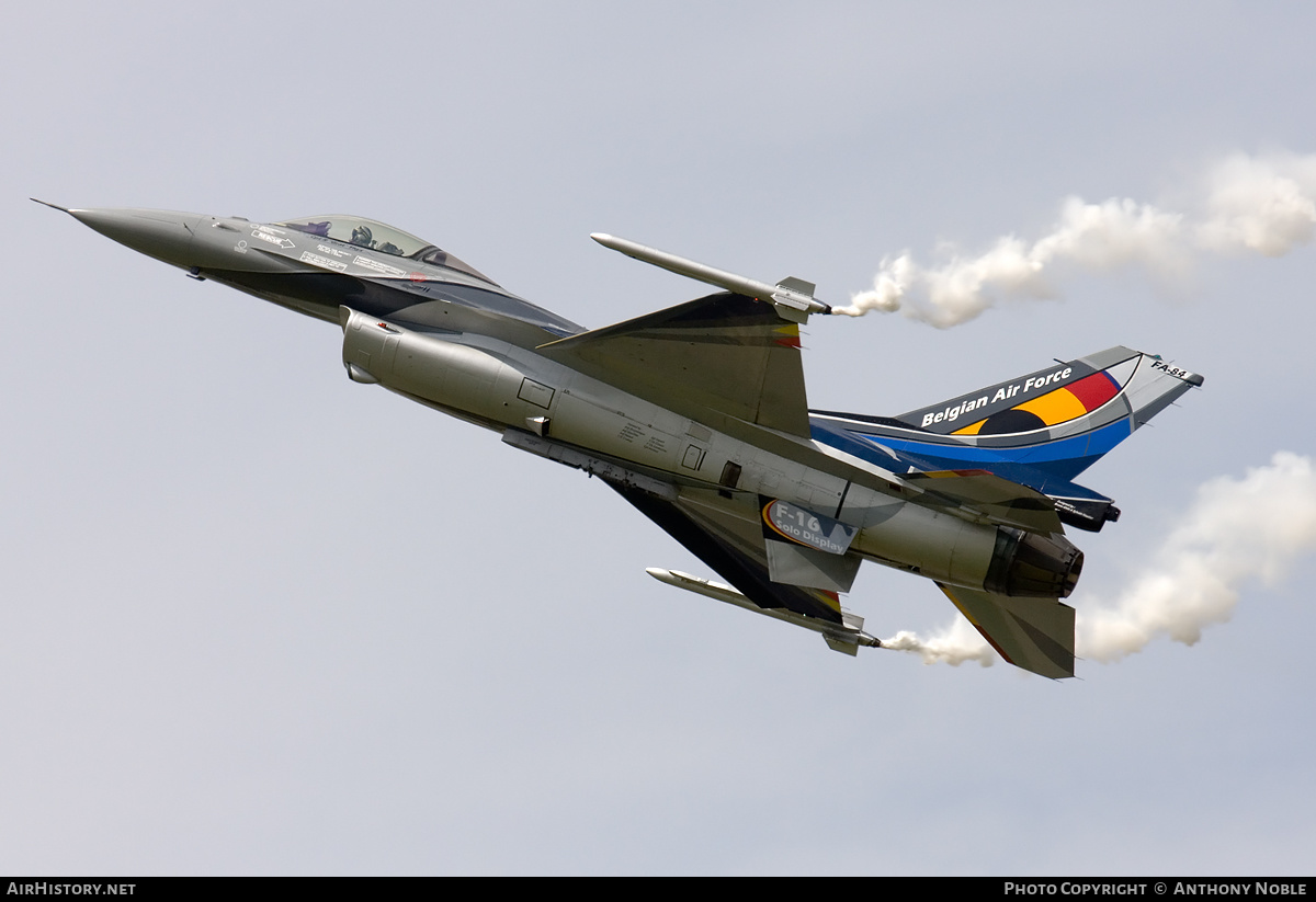 Aircraft Photo of FA-84 | General Dynamics F-16AM Fighting Falcon | Belgium - Air Force | AirHistory.net #657202