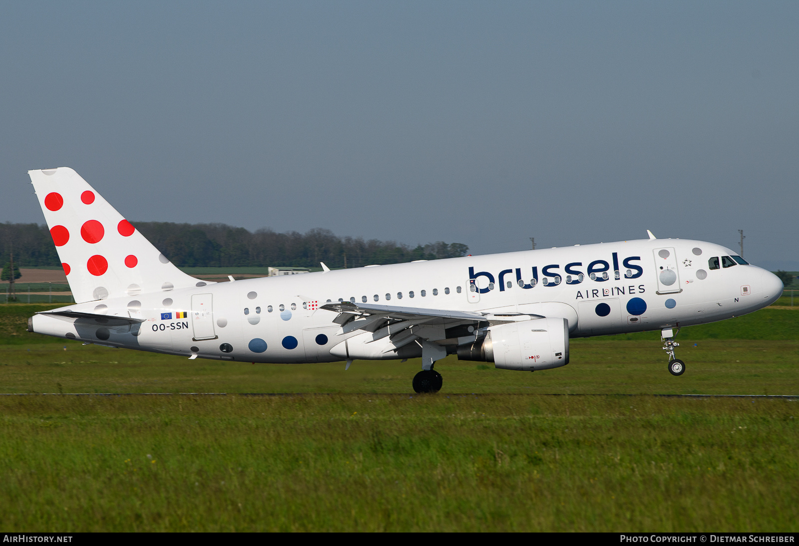 Aircraft Photo of OO-SSN | Airbus A319-112 | Brussels Airlines | AirHistory.net #657205