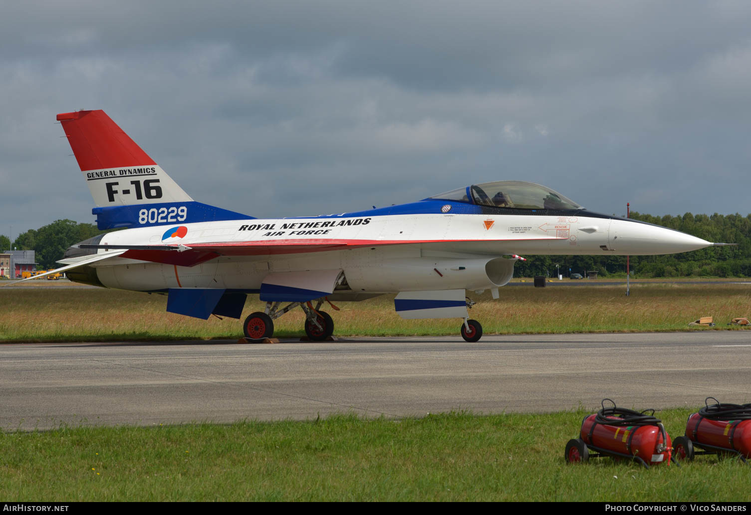Aircraft Photo of J-229 | General Dynamics F-16A Fighting Falcon | Netherlands - Air Force | AirHistory.net #657213