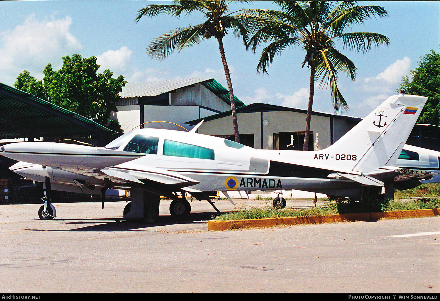 Aircraft Photo of ARV-0208 | Cessna 310R | Venezuela - Navy | AirHistory.net #657223
