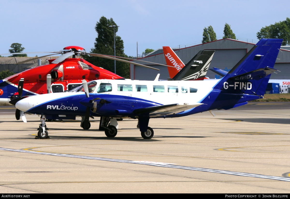 Aircraft Photo of G-FIND | Reims F406 Caravan II | RVL Group - Reconnaissance Ventures Ltd. | AirHistory.net #657239