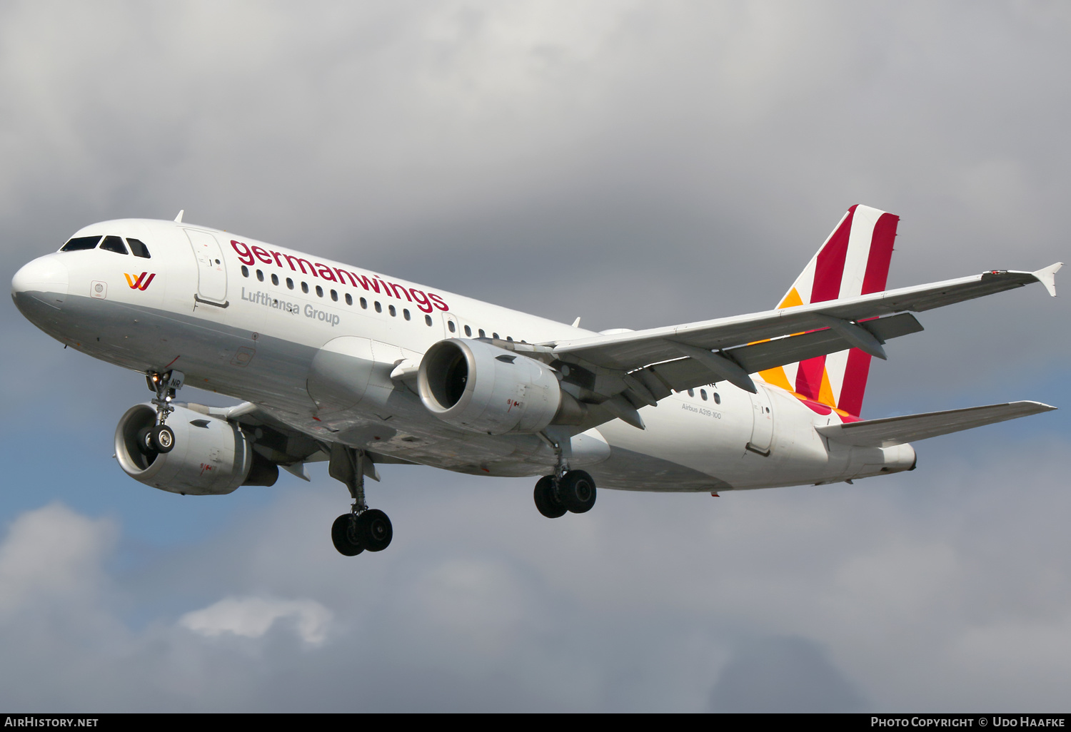 Aircraft Photo of D-AKNR | Airbus A319-112 | Germanwings | AirHistory.net #657256