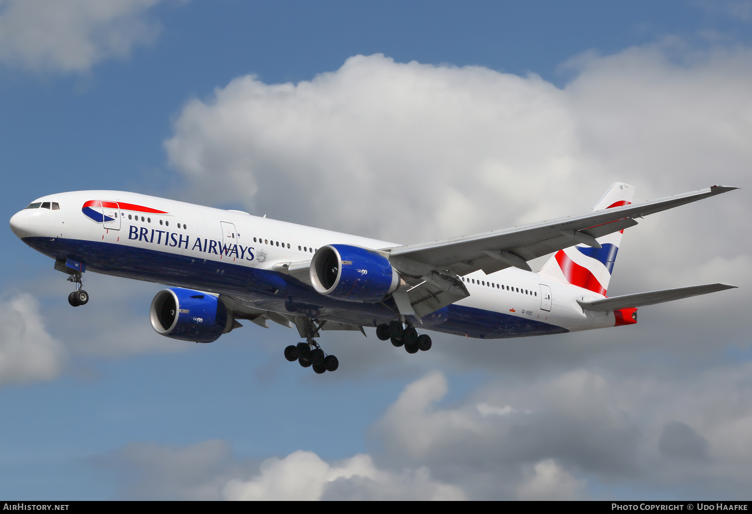Aircraft Photo of G-VIIC | Boeing 777-236/ER | British Airways | AirHistory.net #657261