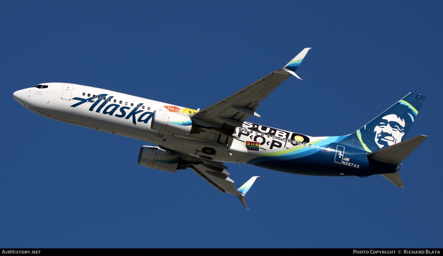 Aircraft Photo of N587AS | Boeing 737-890 | Alaska Airlines | AirHistory.net #657272