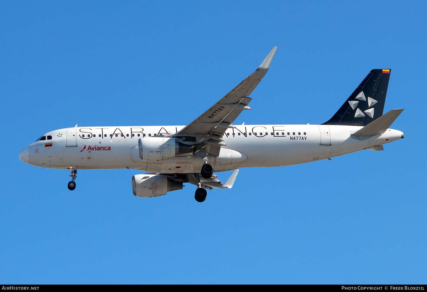 Aircraft Photo of N477AV | Airbus A320-214 | Avianca | AirHistory.net #657273