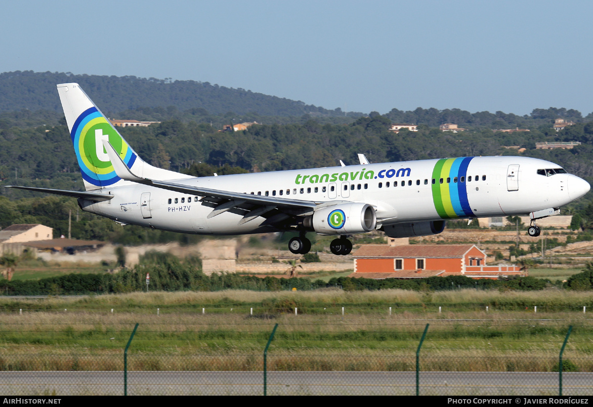 Aircraft Photo of PH-HZV | Boeing 737-8K2 | Transavia | AirHistory.net #657279