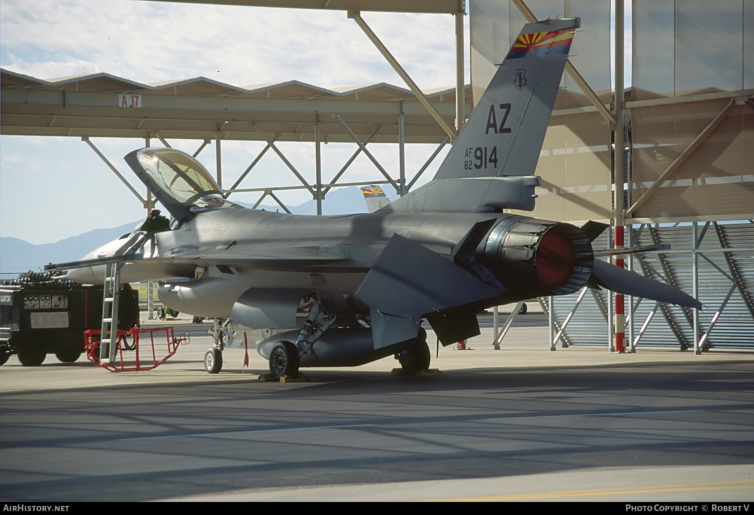 Aircraft Photo of 82-0914 / AF82-914 | General Dynamics F-16A Fighting Falcon | USA - Air Force | AirHistory.net #657294