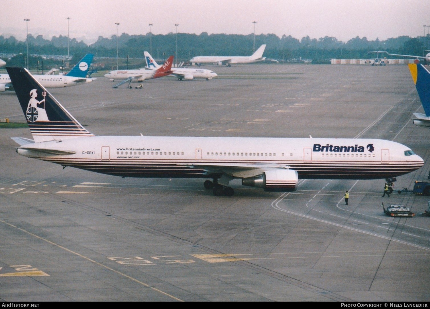 Aircraft Photo of G-OBYI | Boeing 767-304/ER | Britannia Airways | AirHistory.net #657319