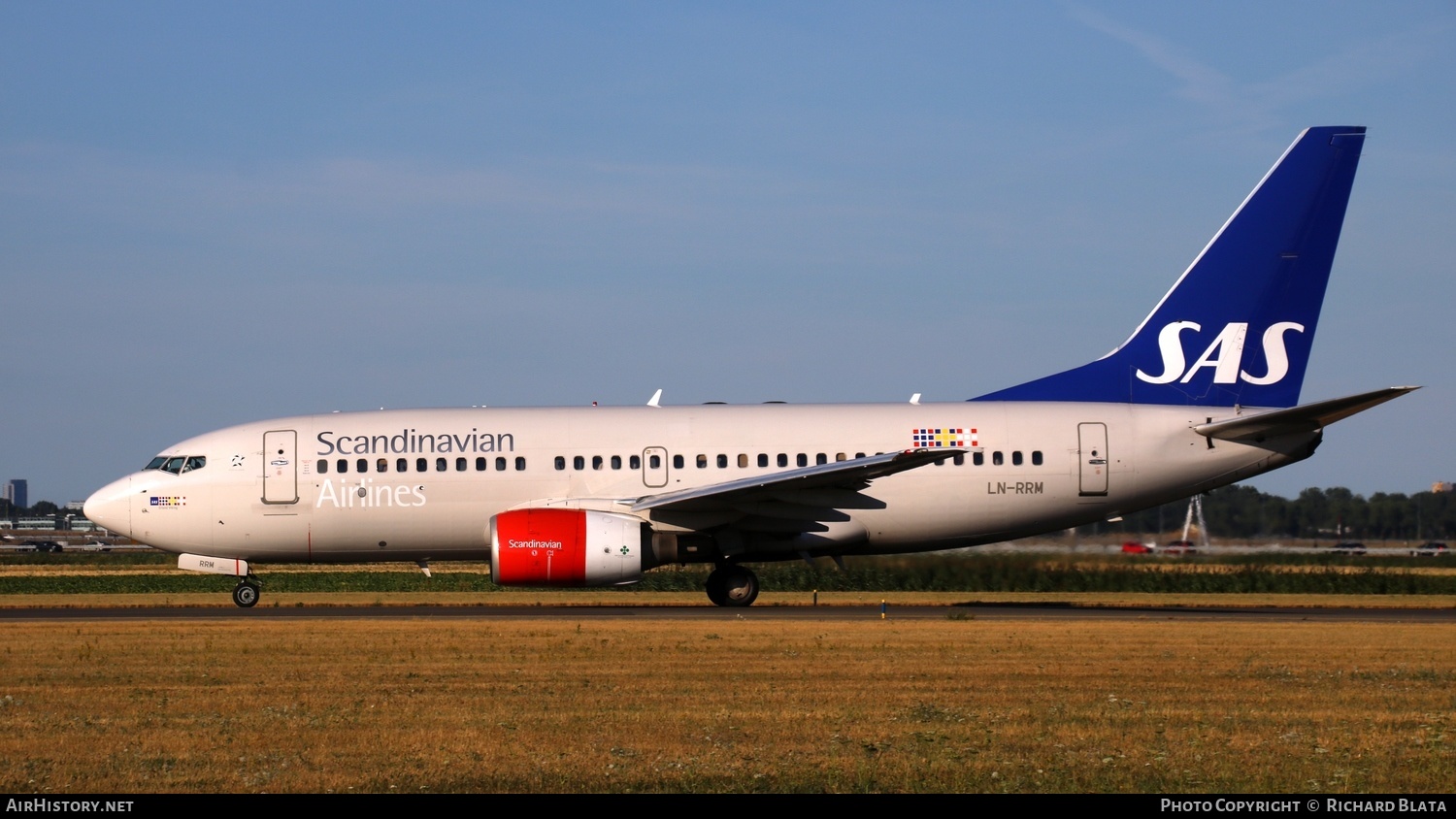 Aircraft Photo of LN-RRM | Boeing 737-783 | Scandinavian Airlines - SAS | AirHistory.net #657322
