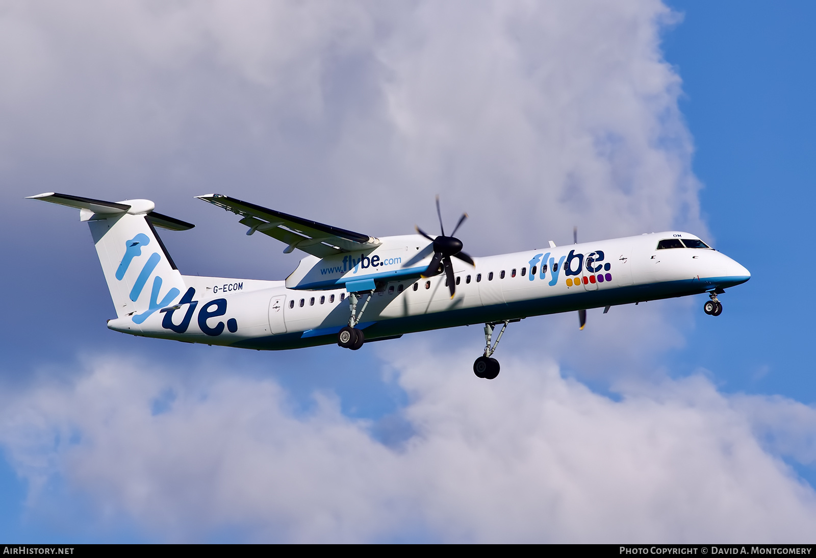 Aircraft Photo of G-ECOM | Bombardier DHC-8-402 Dash 8 | Flybe | AirHistory.net #657338