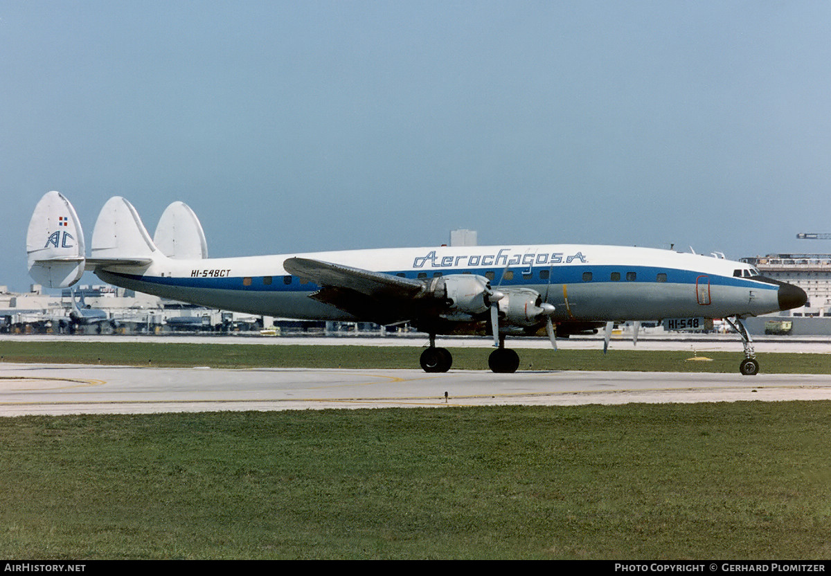 Aircraft Photo of HI-548CT | Lockheed C-121C Super Constellation | Aerochago | AirHistory.net #657339