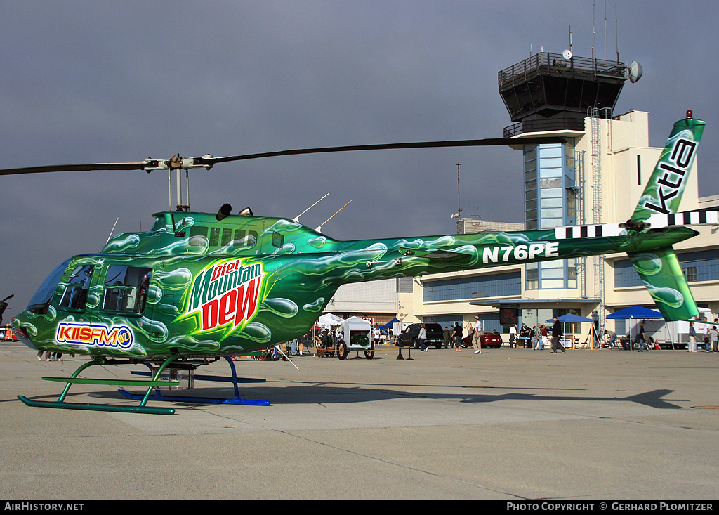 Aircraft Photo of N76PE | Bell 206B JetRanger II | AirHistory.net #657344