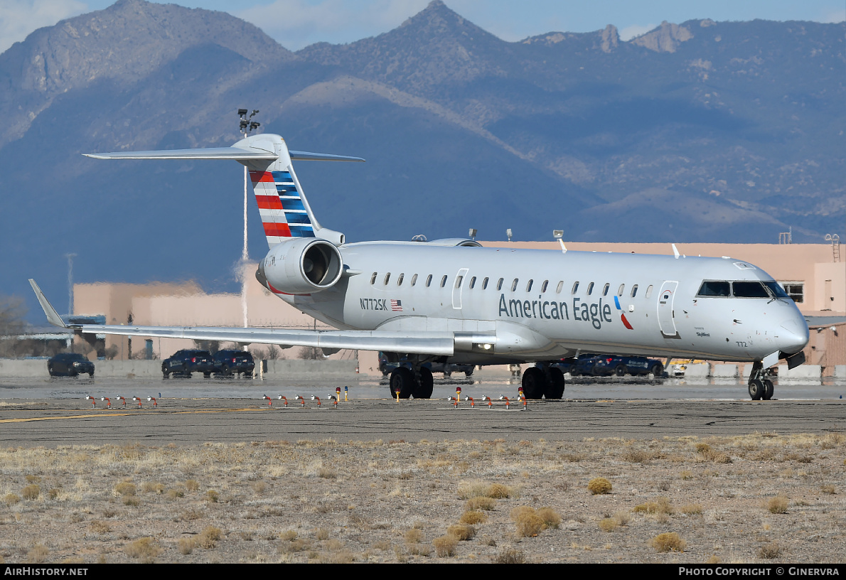 Aircraft Photo of N772SK | Bombardier CRJ-701ER (CL-600-2C10) | American Eagle | AirHistory.net #657351